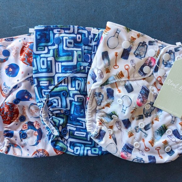 Cloth Diaper Bundle | Stout House | NEW WITH TAGS! - Picture 1 of 4